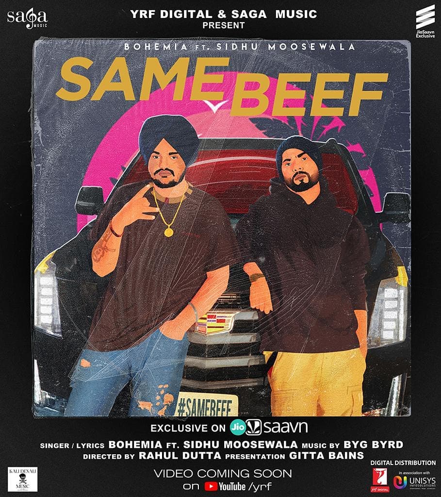 Same Beef Sidhu Moose Wala, Bohemia